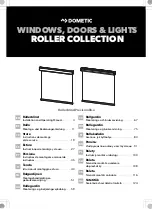 Dometic Rollerblind PrecisionRise Installation And Operating Manual preview