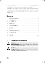 Preview for 3 page of Dometic Rollerblind PrecisionRise Installation And Operating Manual