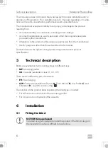 Preview for 6 page of Dometic Rollerblind PrecisionRise Installation And Operating Manual