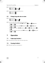 Preview for 7 page of Dometic Rollerblind PrecisionRise Installation And Operating Manual