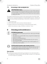 Preview for 8 page of Dometic Rollerblind PrecisionRise Installation And Operating Manual