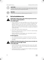 Preview for 12 page of Dometic Rollerblind PrecisionRise Installation And Operating Manual