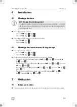 Preview for 23 page of Dometic Rollerblind PrecisionRise Installation And Operating Manual