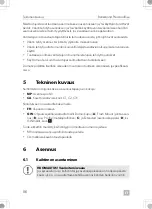 Preview for 86 page of Dometic Rollerblind PrecisionRise Installation And Operating Manual