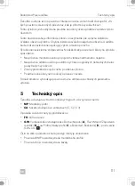 Preview for 111 page of Dometic Rollerblind PrecisionRise Installation And Operating Manual