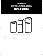 Preview for 1 page of Dometic RUC Series Installation And Operating Manual