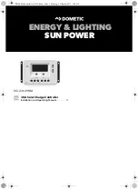 Preview for 1 page of Dometic SC 1230-PWM Installation And Operating Manual