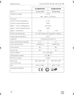 Предварительный просмотр 70 страницы Dometic SC 26 Operating Manual