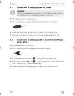 Предварительный просмотр 104 страницы Dometic SC 26 Operating Manual