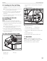 Предварительный просмотр 6 страницы Dometic SeaLand 711-M28 Instruction And Operation Manual