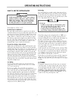 Preview for 6 page of Dometic Servel RGE400 Installation & Operating Instructions Manual