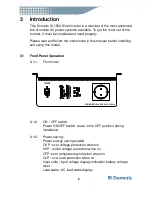 Preview for 9 page of Dometic SI 1500 User Manual