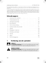 Preview for 56 page of Dometic SILENCIO HC Series Installation And Operating Manual