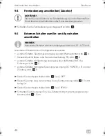 Preview for 42 page of Dometic SINEPOWER DSP1312T Installation And Operating Manual