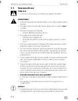 Preview for 128 page of Dometic SINEPOWER DSP1312T Installation And Operating Manual