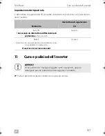 Preview for 143 page of Dometic SINEPOWER DSP1312T Installation And Operating Manual