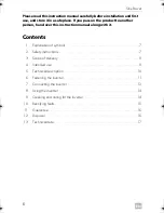 Preview for 6 page of Dometic SINEPOWER MSI 212 Installation And Operating Manual