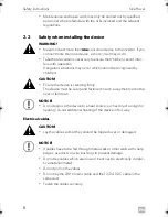 Preview for 8 page of Dometic SINEPOWER MSI 212 Installation And Operating Manual