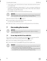 Preview for 12 page of Dometic SINEPOWER MSI 212 Installation And Operating Manual