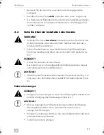 Preview for 21 page of Dometic SINEPOWER MSI 212 Installation And Operating Manual