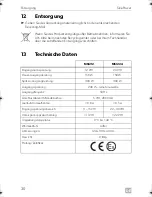 Preview for 30 page of Dometic SINEPOWER MSI 212 Installation And Operating Manual