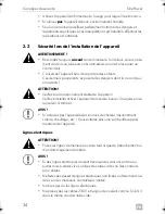 Preview for 34 page of Dometic SINEPOWER MSI 212 Installation And Operating Manual