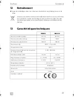 Preview for 43 page of Dometic SINEPOWER MSI 212 Installation And Operating Manual