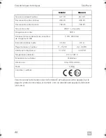 Preview for 44 page of Dometic SINEPOWER MSI 212 Installation And Operating Manual