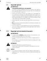 Preview for 47 page of Dometic SINEPOWER MSI 212 Installation And Operating Manual