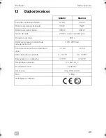 Preview for 69 page of Dometic SINEPOWER MSI 212 Installation And Operating Manual