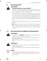 Preview for 73 page of Dometic SINEPOWER MSI 212 Installation And Operating Manual