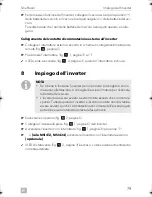 Preview for 79 page of Dometic SINEPOWER MSI 212 Installation And Operating Manual