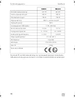 Preview for 96 page of Dometic SINEPOWER MSI 212 Installation And Operating Manual