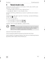 Preview for 101 page of Dometic SINEPOWER MSI 212 Installation And Operating Manual