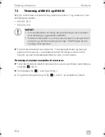 Preview for 104 page of Dometic SINEPOWER MSI 212 Installation And Operating Manual