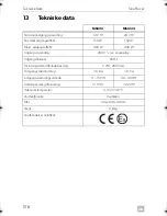 Preview for 108 page of Dometic SINEPOWER MSI 212 Installation And Operating Manual