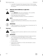 Preview for 112 page of Dometic SINEPOWER MSI 212 Installation And Operating Manual