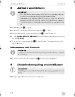 Preview for 118 page of Dometic SINEPOWER MSI 212 Installation And Operating Manual