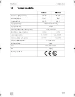 Preview for 121 page of Dometic SINEPOWER MSI 212 Installation And Operating Manual