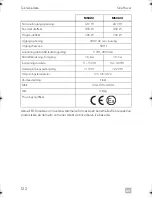 Preview for 122 page of Dometic SINEPOWER MSI 212 Installation And Operating Manual