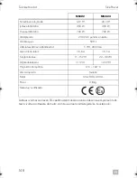 Preview for 148 page of Dometic SINEPOWER MSI 212 Installation And Operating Manual