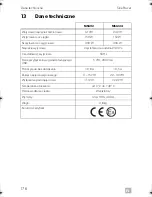 Preview for 176 page of Dometic SINEPOWER MSI 212 Installation And Operating Manual