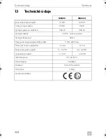 Preview for 204 page of Dometic SINEPOWER MSI 212 Installation And Operating Manual