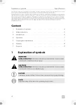 Preview for 4 page of Dometic SKYSOL Operating Manual