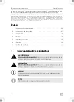 Preview for 22 page of Dometic SKYSOL Operating Manual