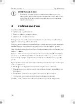 Preview for 36 page of Dometic SKYSOL Operating Manual