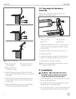 Предварительный просмотр 8 страницы Dometic SLIDE TOPPER Installation And Operation Manual