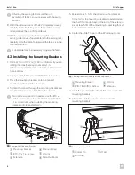 Предварительный просмотр 10 страницы Dometic SLIDE TOPPER Installation And Operation Manual