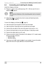 Preview for 43 page of Dometic Smart D Installation And Operating Manual