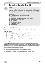 Preview for 49 page of Dometic Smart D Installation And Operating Manual